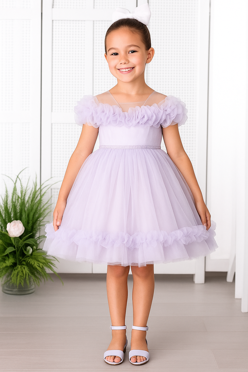 فستان سهرة بناتي فخم